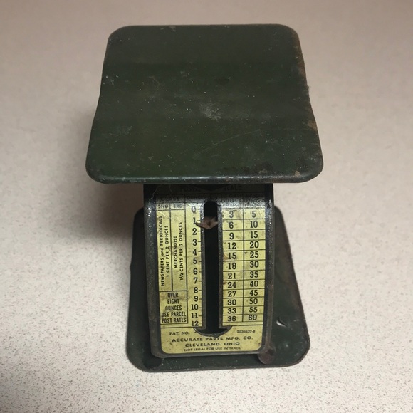 Vintage Accents Vintage Postal Scale Poshmark